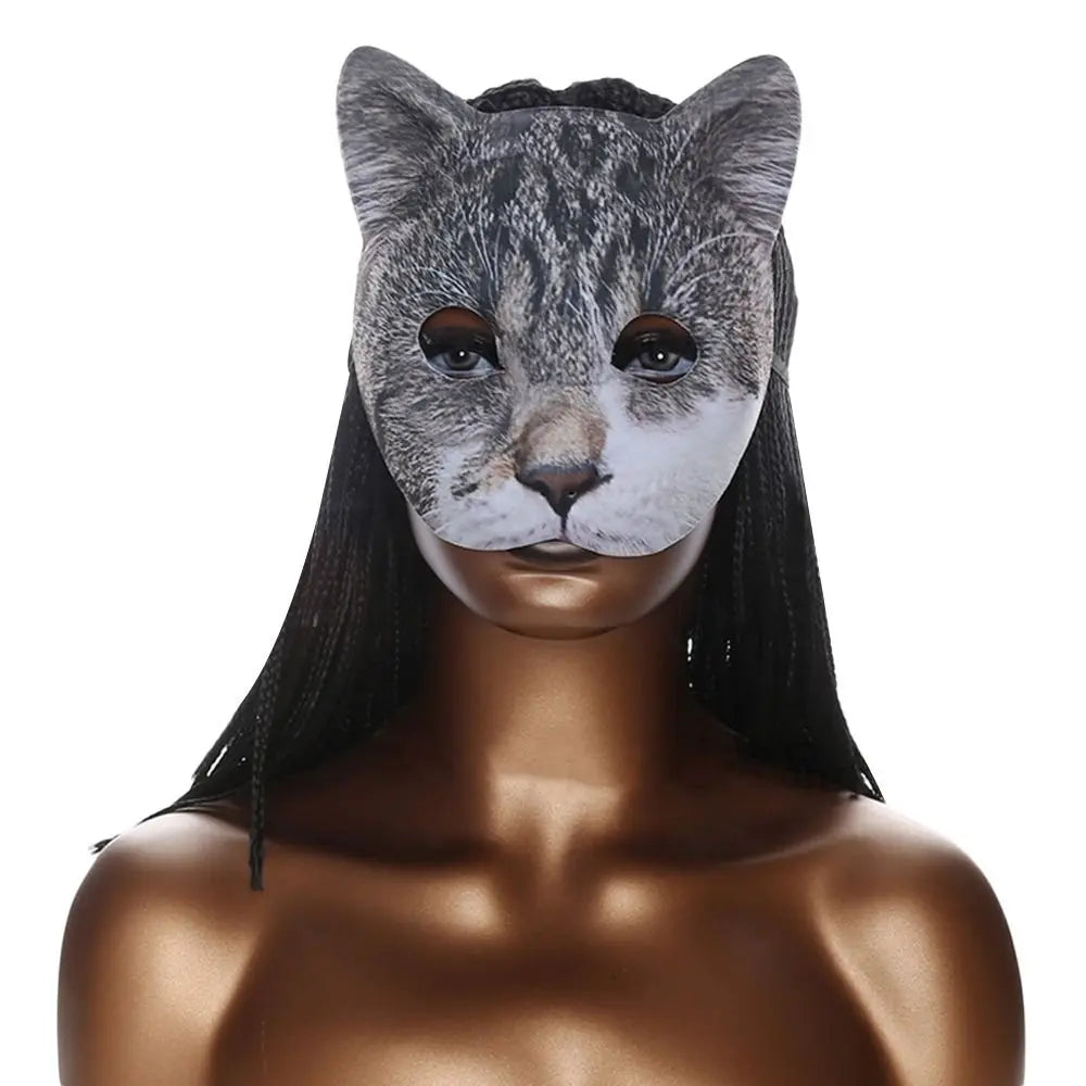 Masque OligCat pour Fille, Demi-masque pour les Yeux, ixVénitienne, Boule de Maquillage, Mardi Gras, Mode