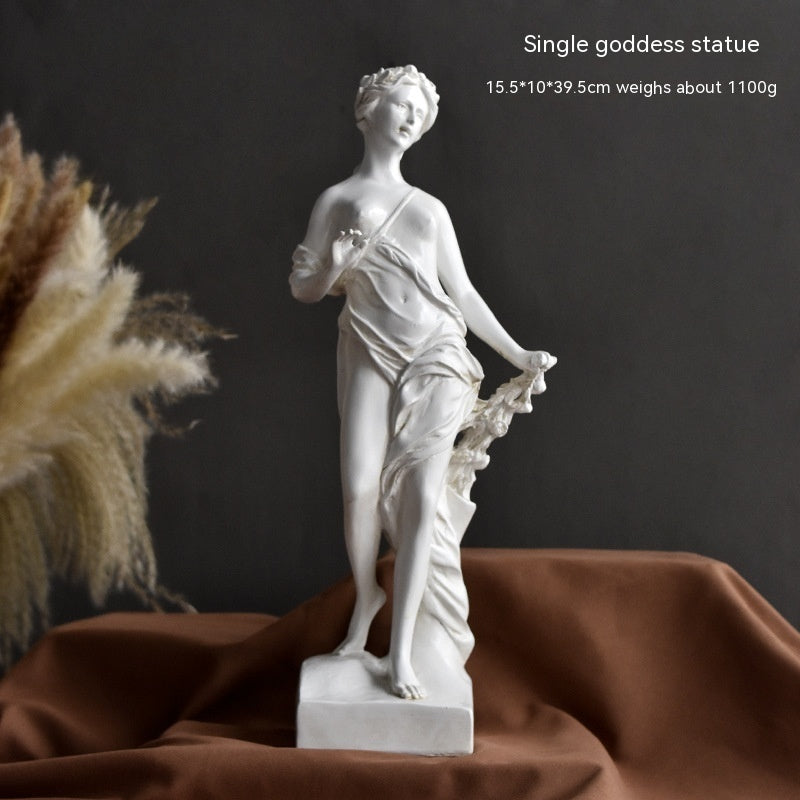 Nordic Mythology Character Three Goddess Artwork Sculptured Ornaments