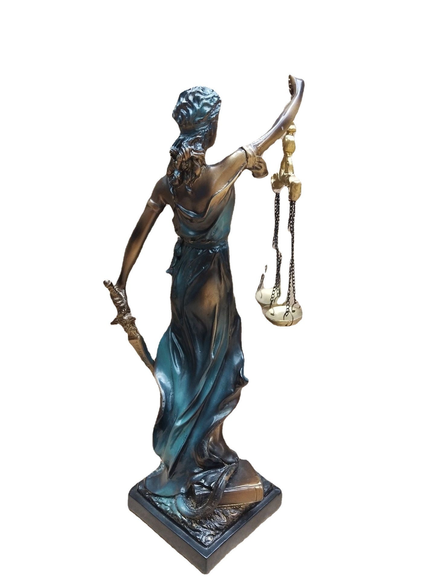 Resin Balance Goddess Ornament Home