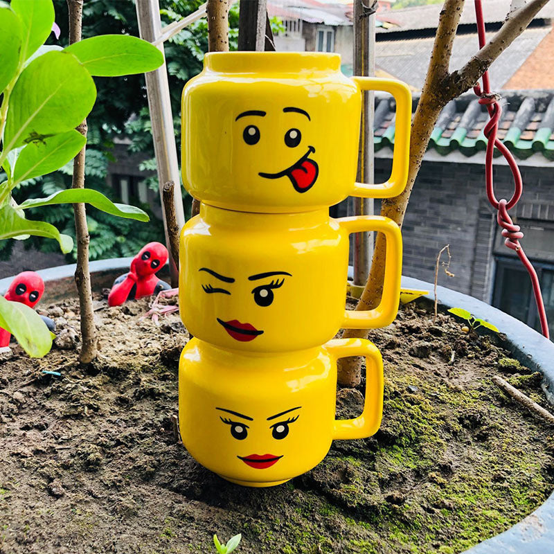 Tasse en céramique pratique pour enfants