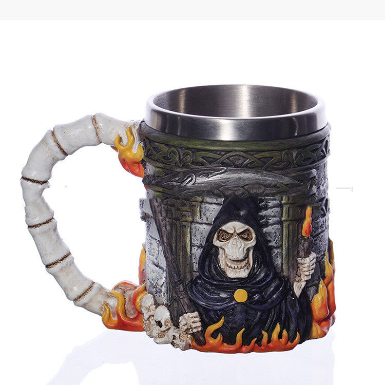 Nouveau tasse crâne de mort