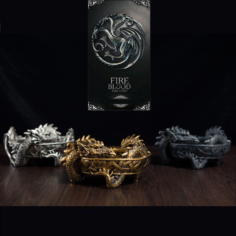 Creative Personality Dragon Ashtray Home Decoration