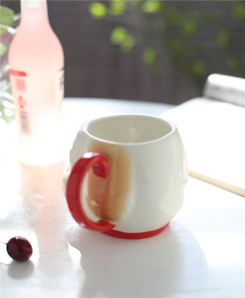 En céramique Animal En Forme de Tasse Tasse D'eau