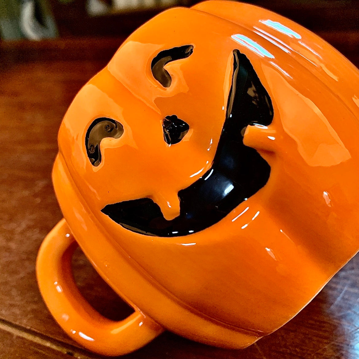 En céramique Halloween Citrouille Tasse