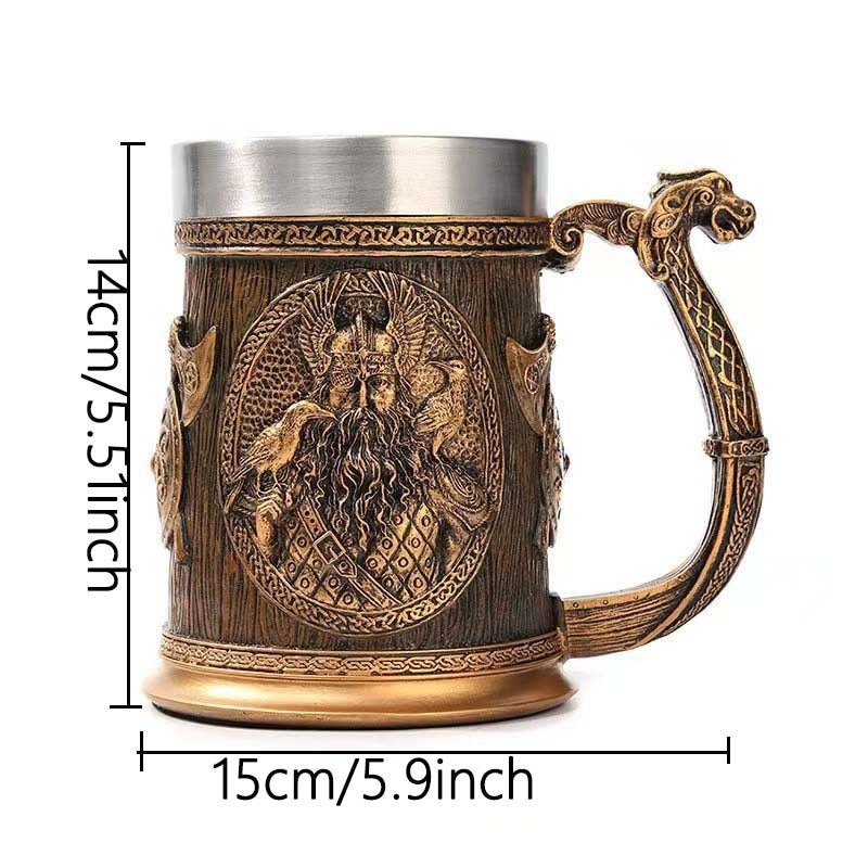 Creative Large Stainless Steel Mug Cup