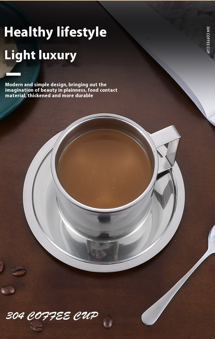 Tasse isolée à double couche en acier inoxydable