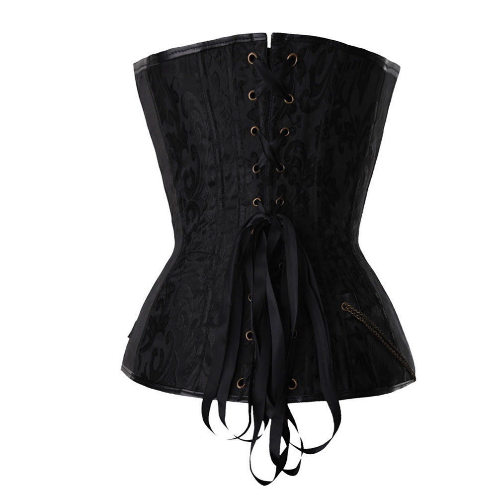 European And American Steampunk Retro Corset