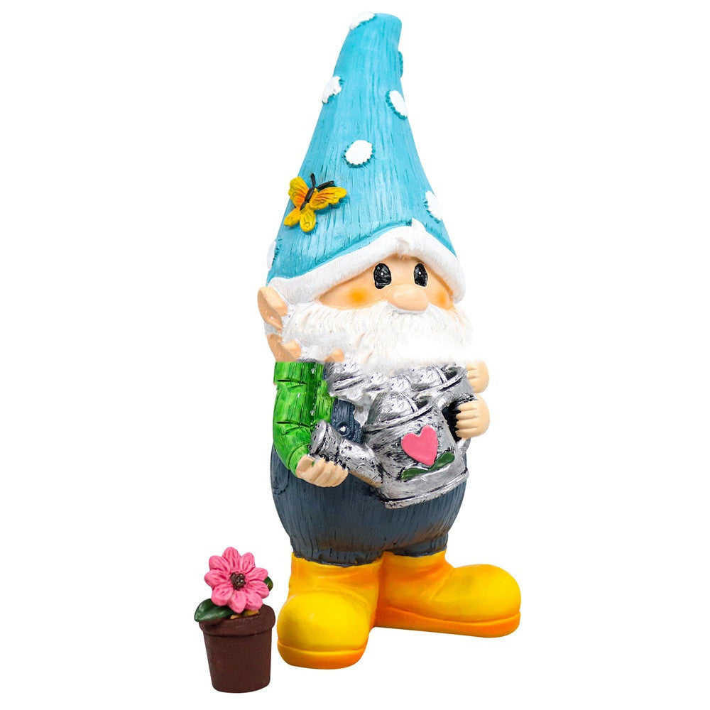 Decorative Lawn Statue And Flowerpot