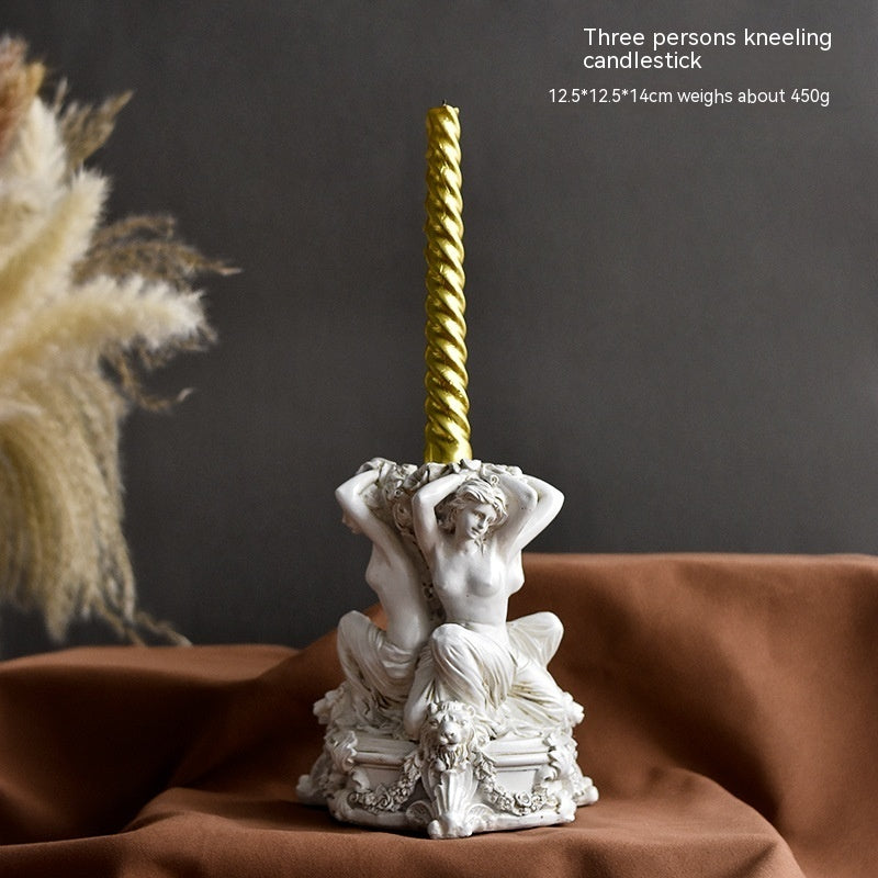 Nordic Mythology Character Three Goddess Artwork Sculptured Ornaments
