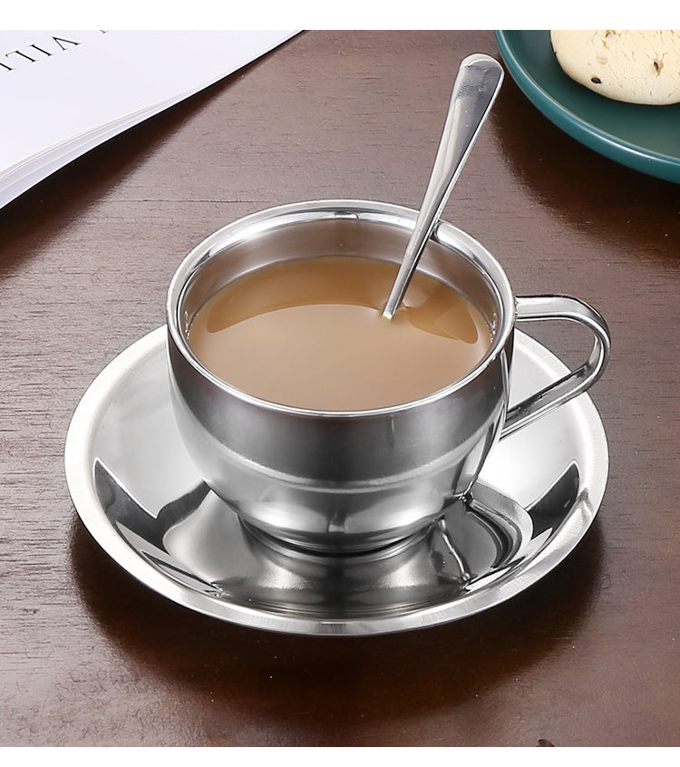 Tasse isolée à double couche en acier inoxydable