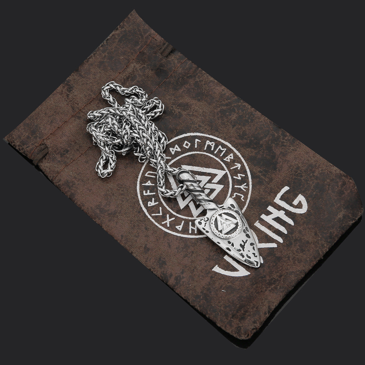 Hot Sale Nordic Viking Odin Amulet Pendant Necklace