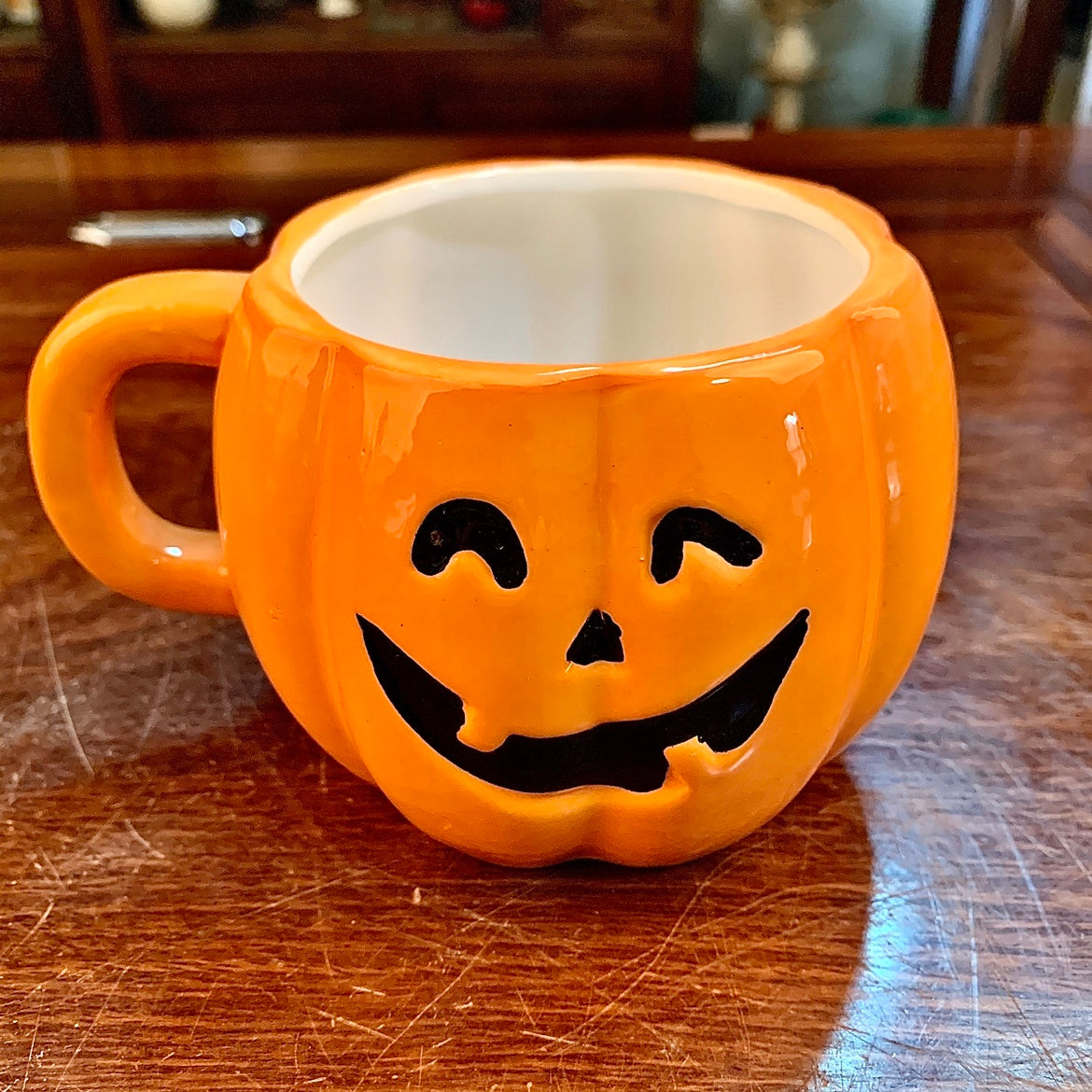 En céramique Halloween Citrouille Tasse
