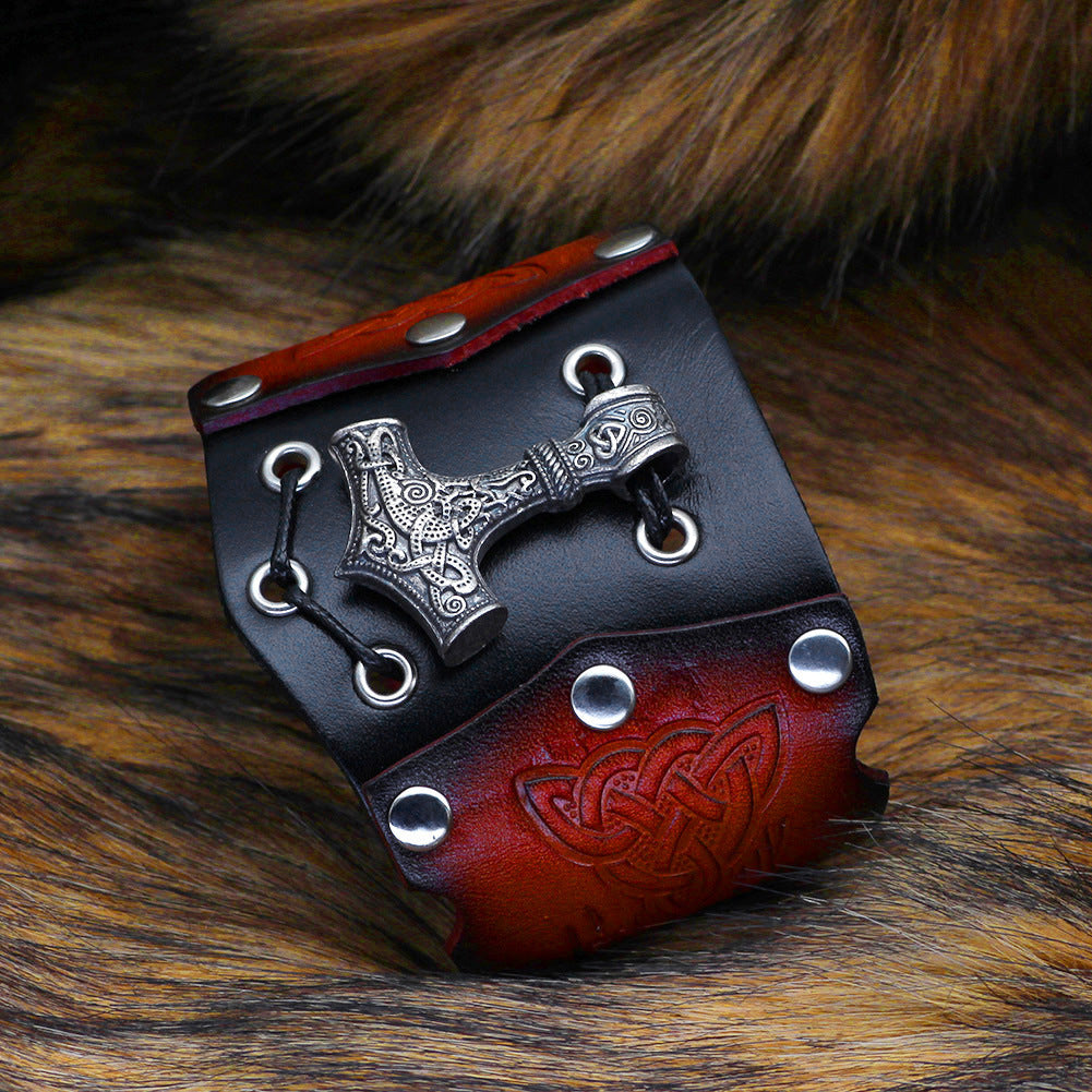 Bracelet en cuir de vachette,