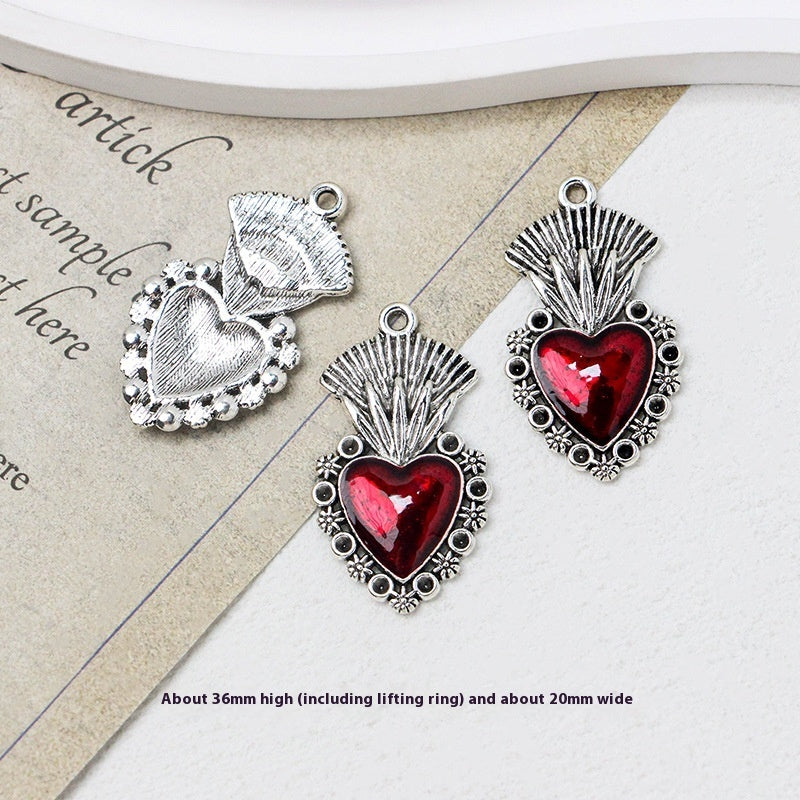 Gothic Girl Cross Love DIY Handmade Necklace Bracelet Earring Ornament Accessories