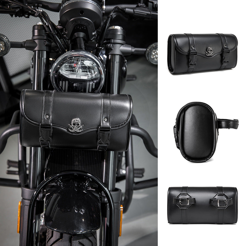 Punk Retro Motorcycle Modification Pannier Bag