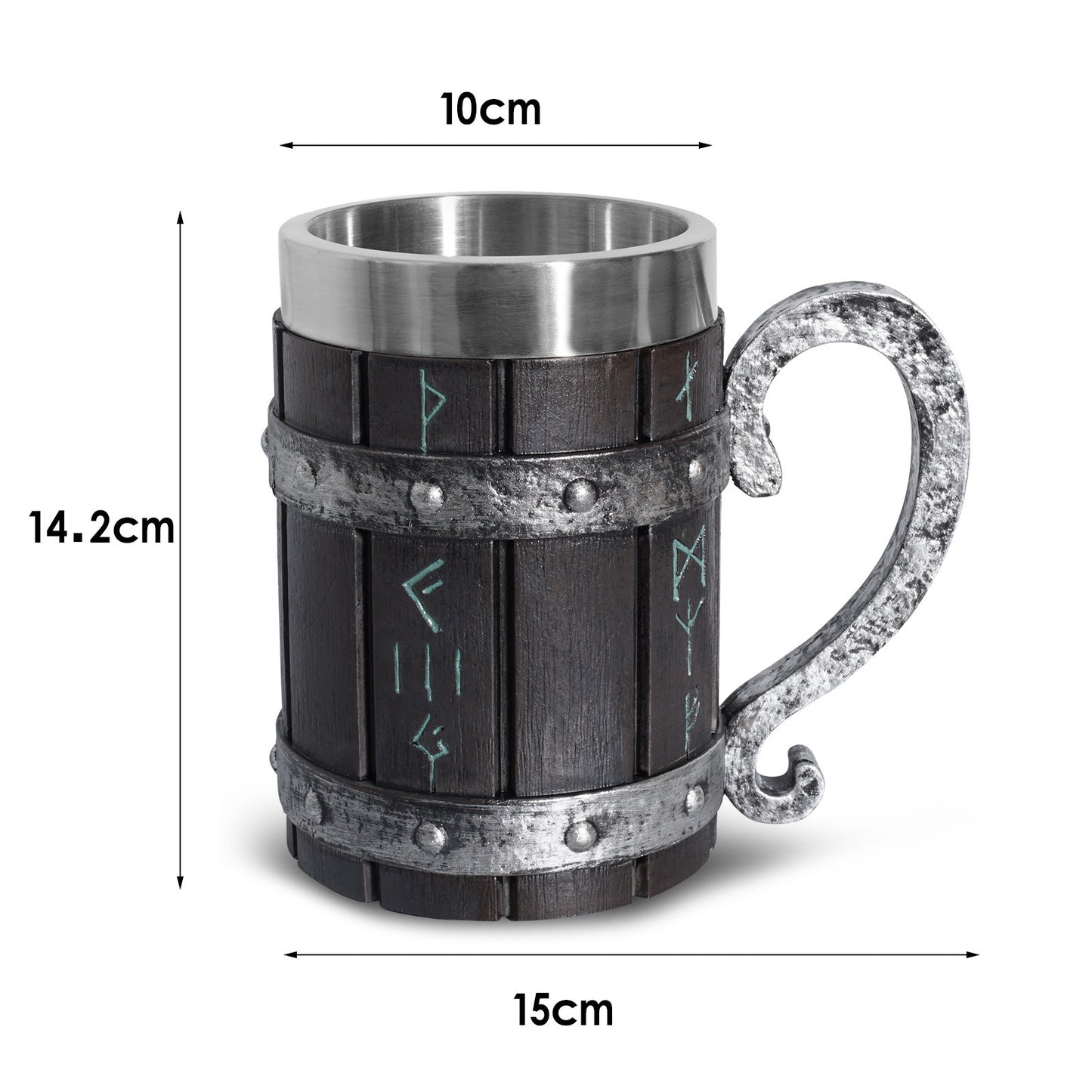 Personnalité de La mode Bière Tasse De Résine Artisanat