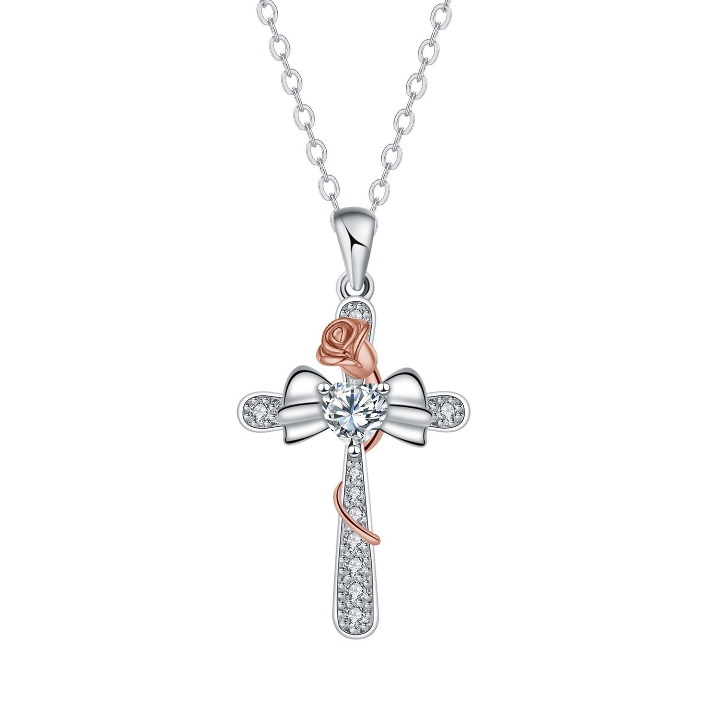 Redeemed Rose Jewelry Necklace Female Gift