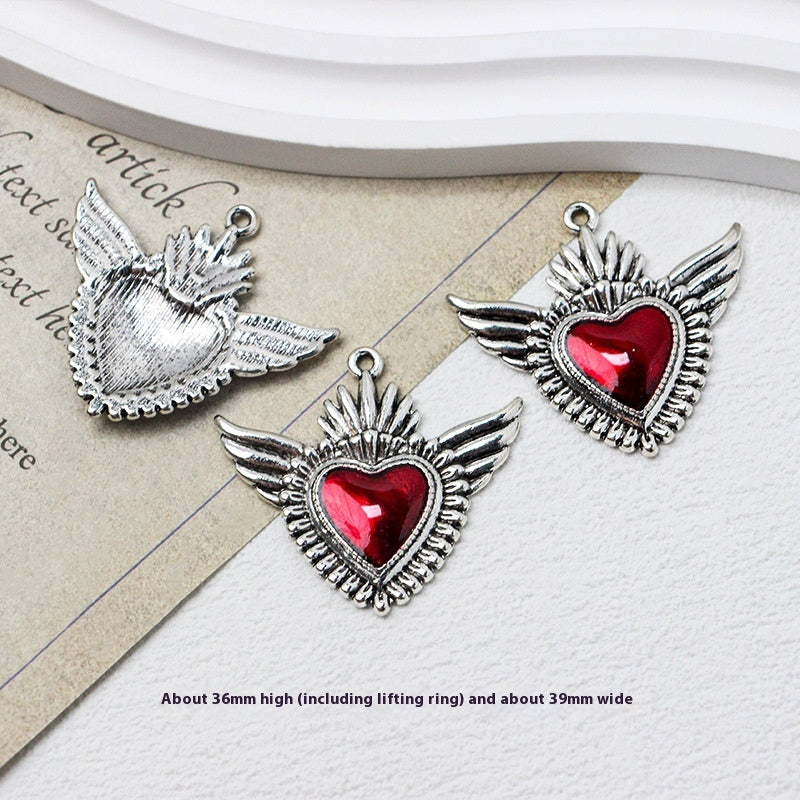 Gothic Girl Cross Love DIY Handmade Necklace Bracelet Earring Ornament Accessories