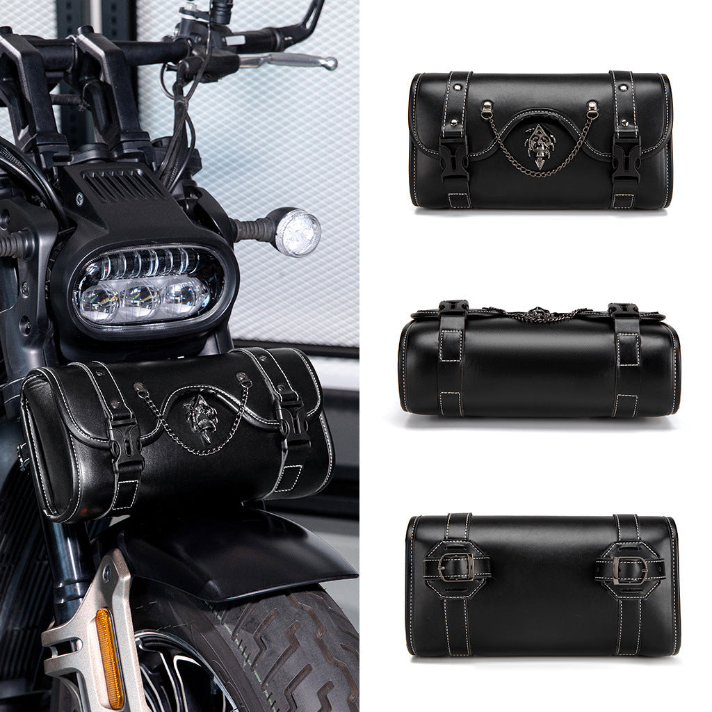 Punk Retro Motorcycle Modification Pannier Bag