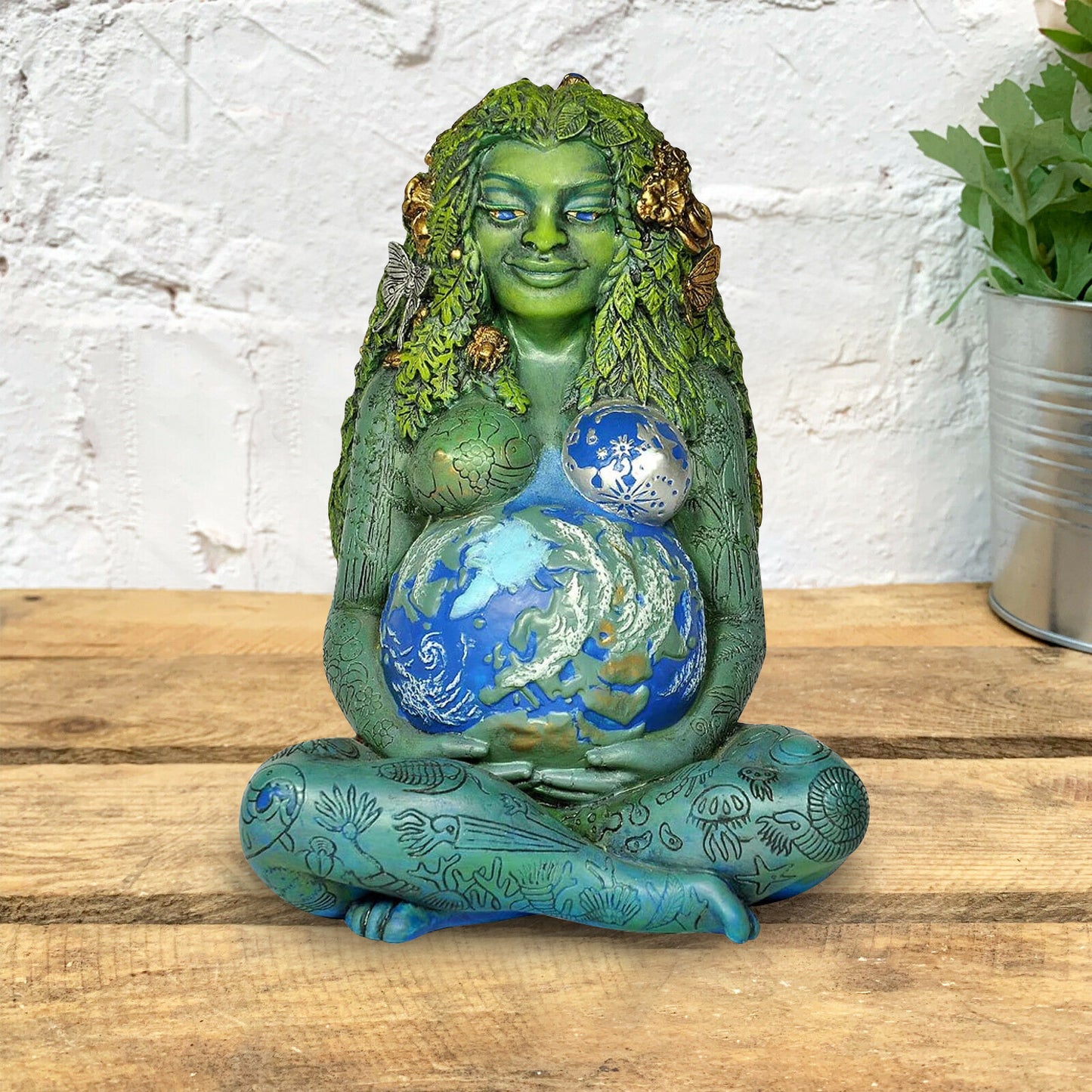 Mother Earth Resin Statue Art Decoration