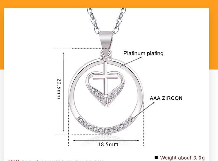 Pendentif Croix Jésus en Amour – Bijoux Tendance et Best-seller sur Amazon