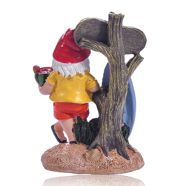 Garden Jurassic Statue Resin Artifact