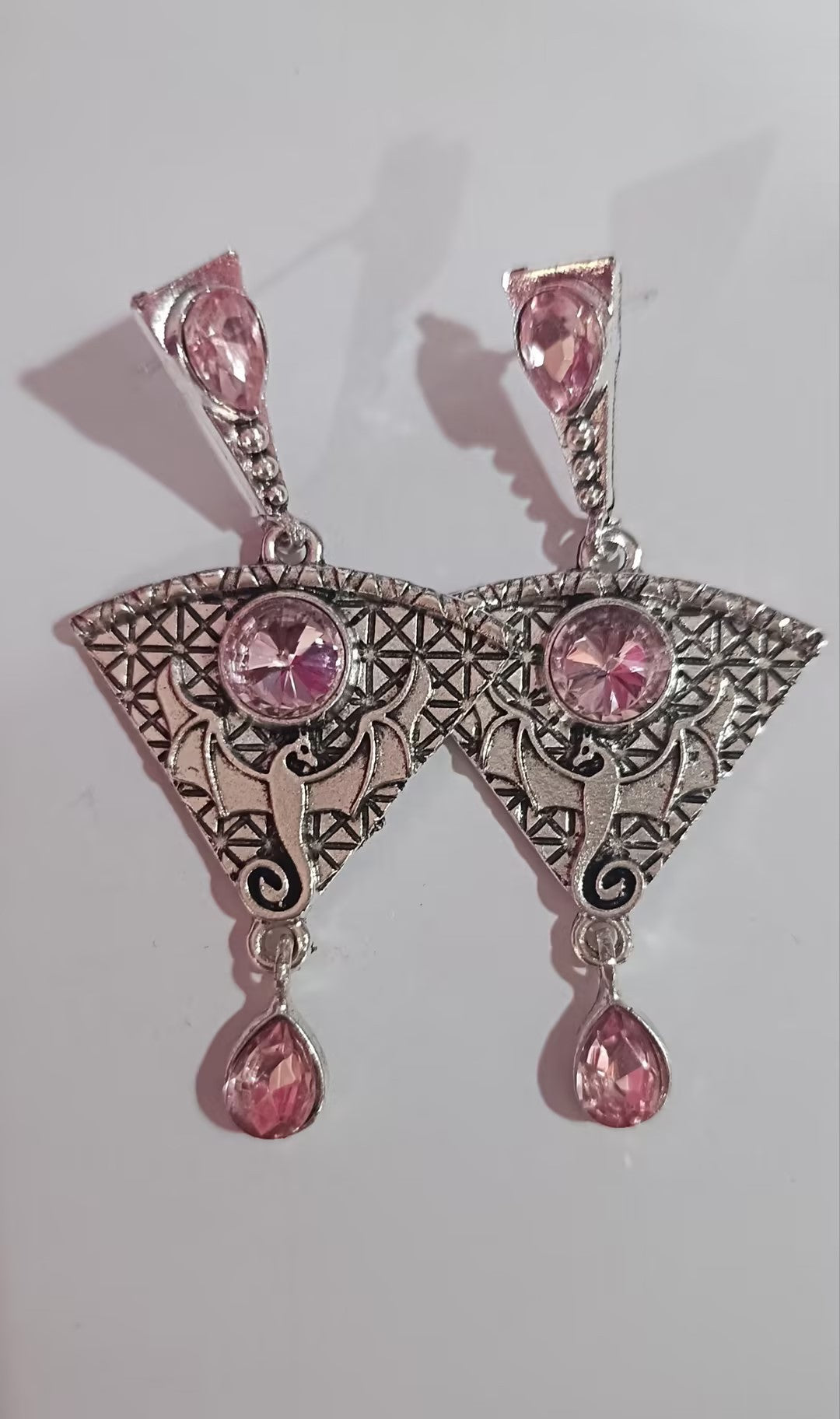 Women's Dragon Gothic Punk Metal Earrings