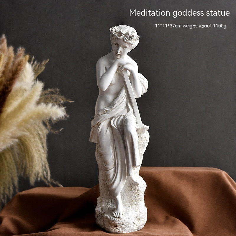 Nordic Mythology Character Three Goddess Artwork Sculptured Ornaments