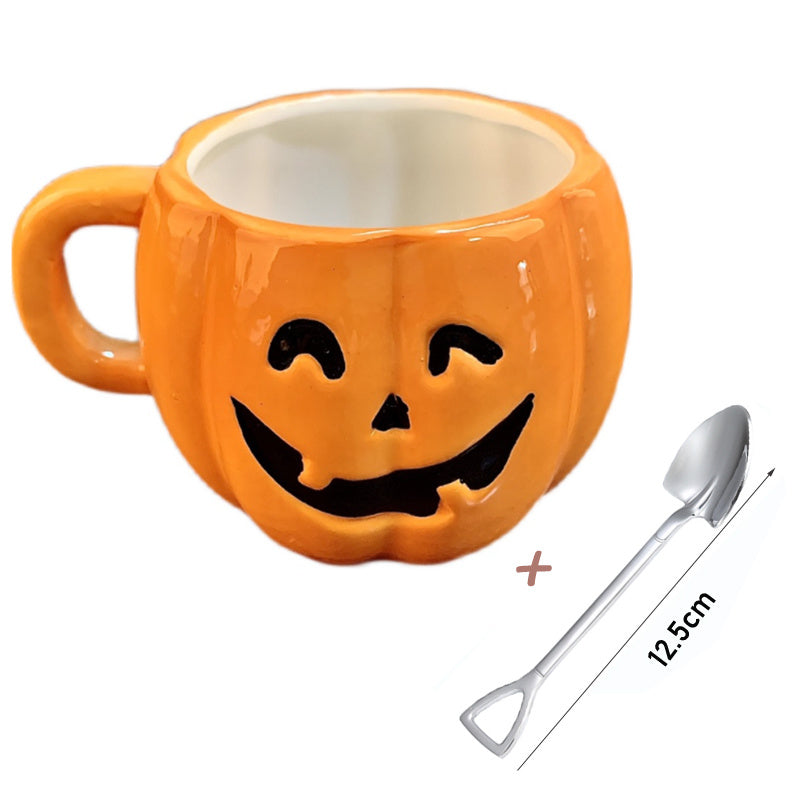 En céramique Halloween Citrouille Tasse