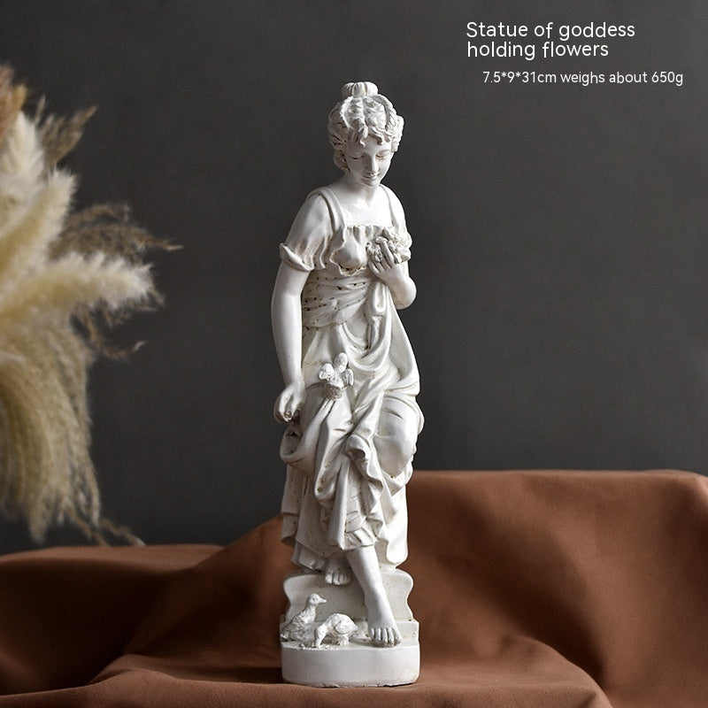 Nordic Mythology Character Three Goddess Artwork Sculptured Ornaments