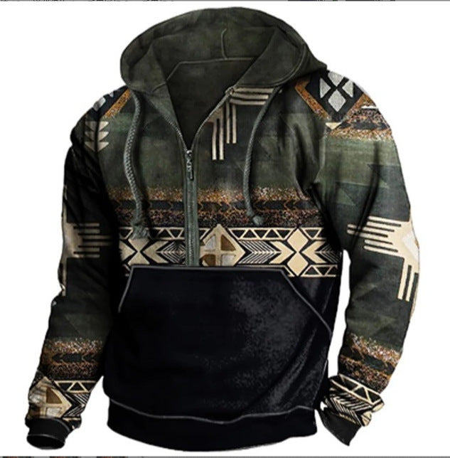 Medieval Gothic Punk Character Cosplay Hooded Sweatshirt Casual Street Cardigan
