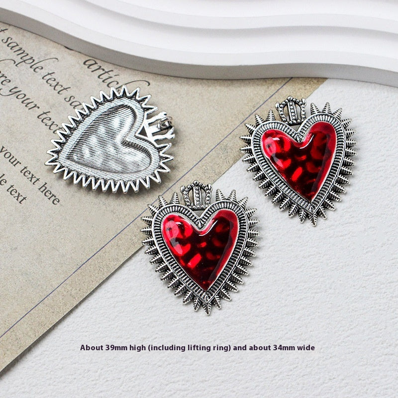 Gothic Girl Cross Love DIY Handmade Necklace Bracelet Earring Ornament Accessories