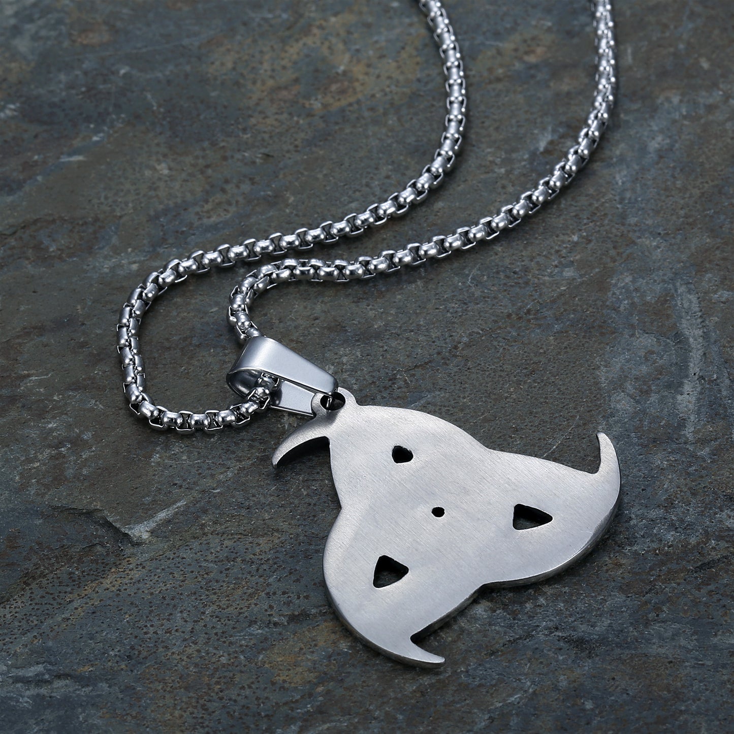 Odin Horn And Dragon Pendant Amulet Necklace