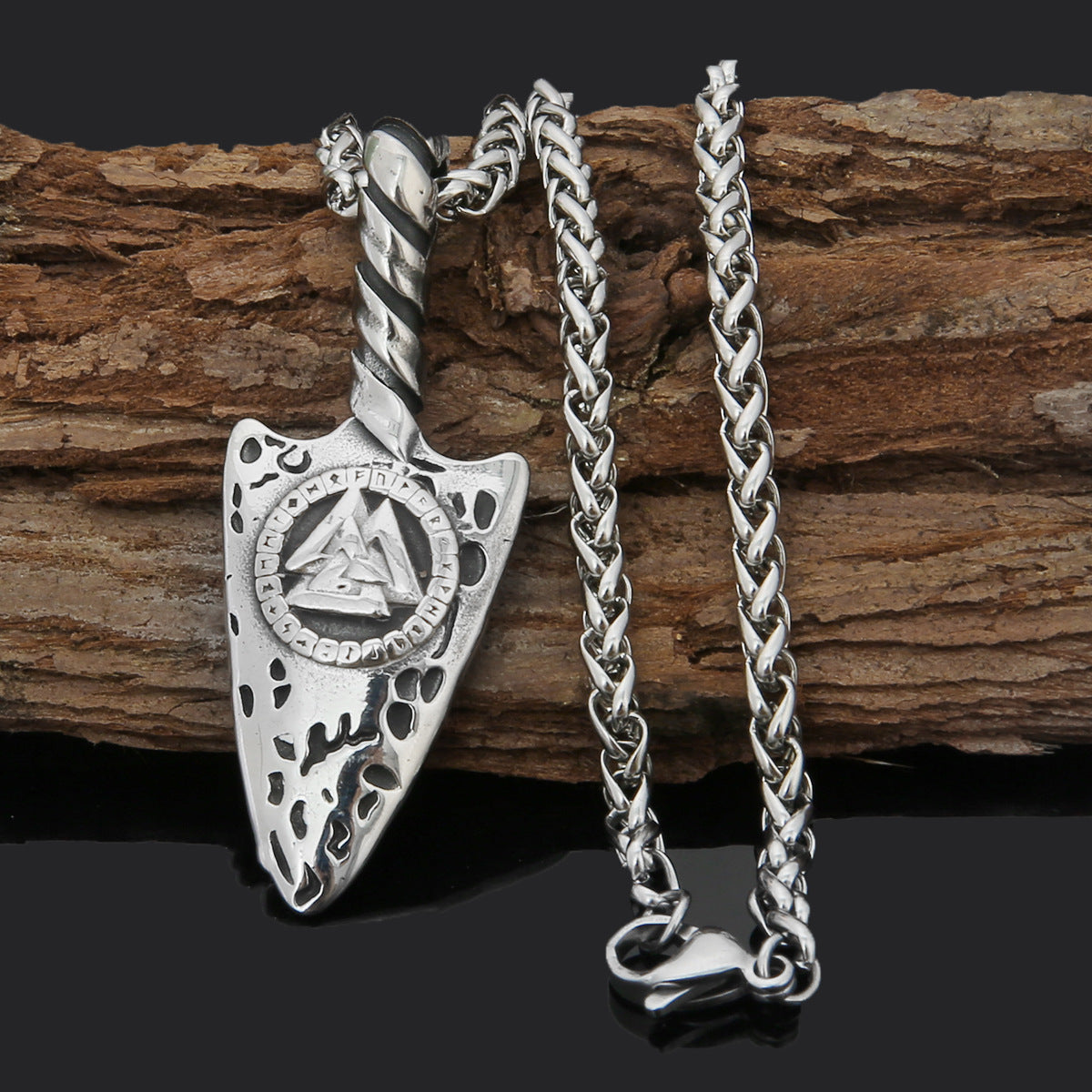 Hot Sale Nordic Viking Odin Amulet Pendant Necklace