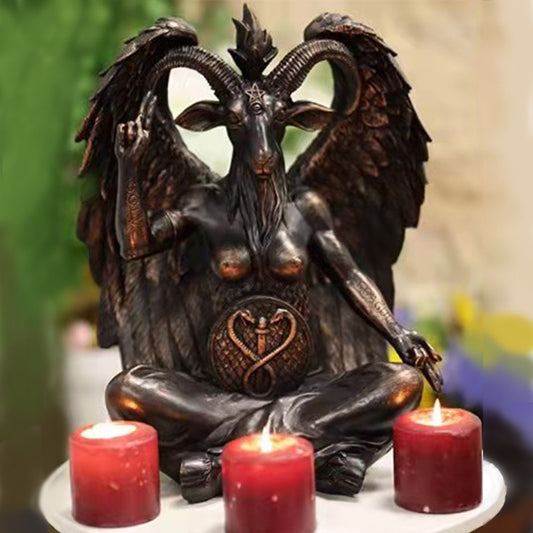 Sculpture Zen Magic Goat Resin Crafts Home Ornaments