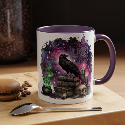 Mystical Coffee Mug, Perfect for Witches, Spellcasters, Halloween, Unique Gift, Magical Beverage Cup