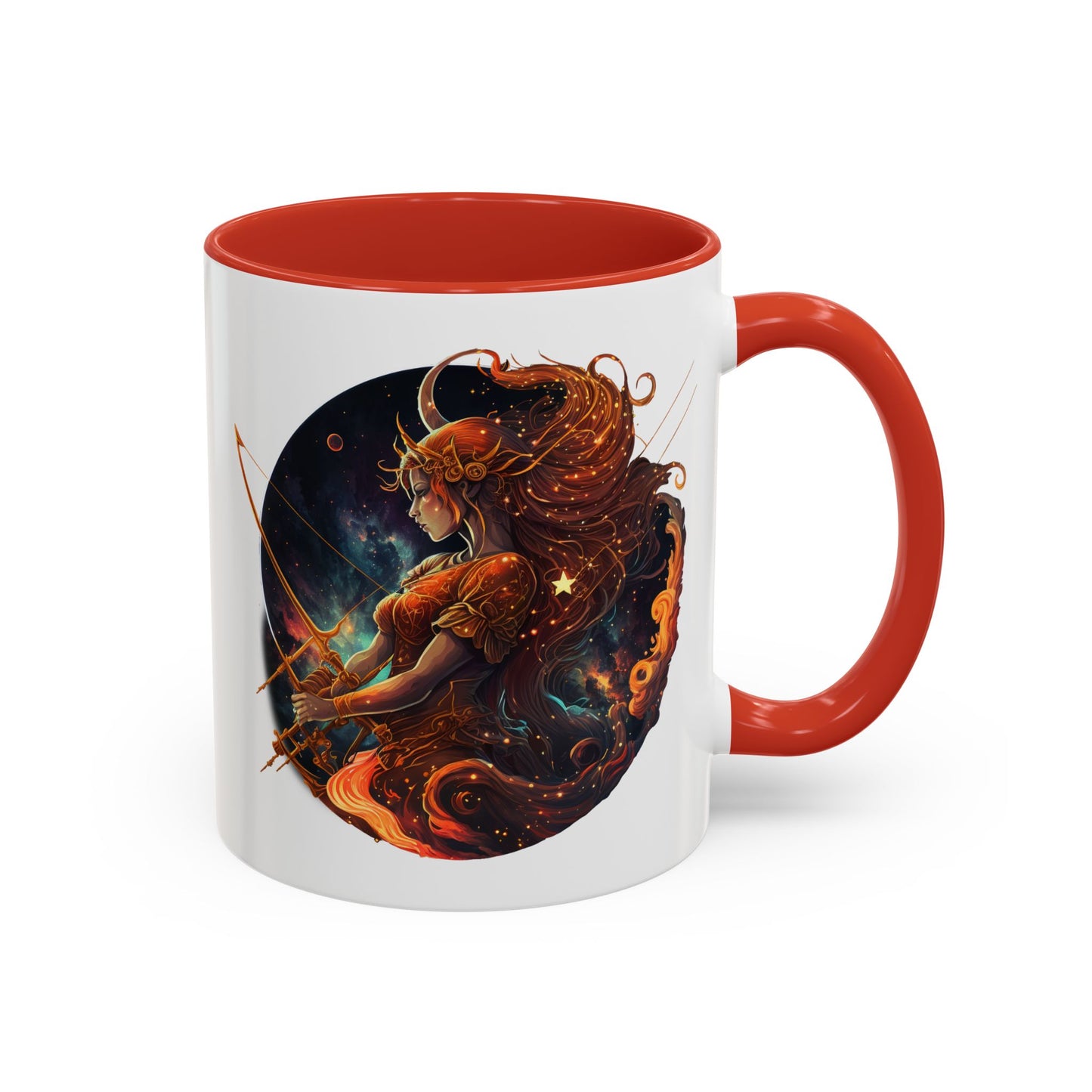 Celestial Goddess Coffee Mug | 11oz & 15oz | Mystical Gift for Coffee Lovers | Astrology Decor | Bohemian Kitchenware | Unique Art Mug