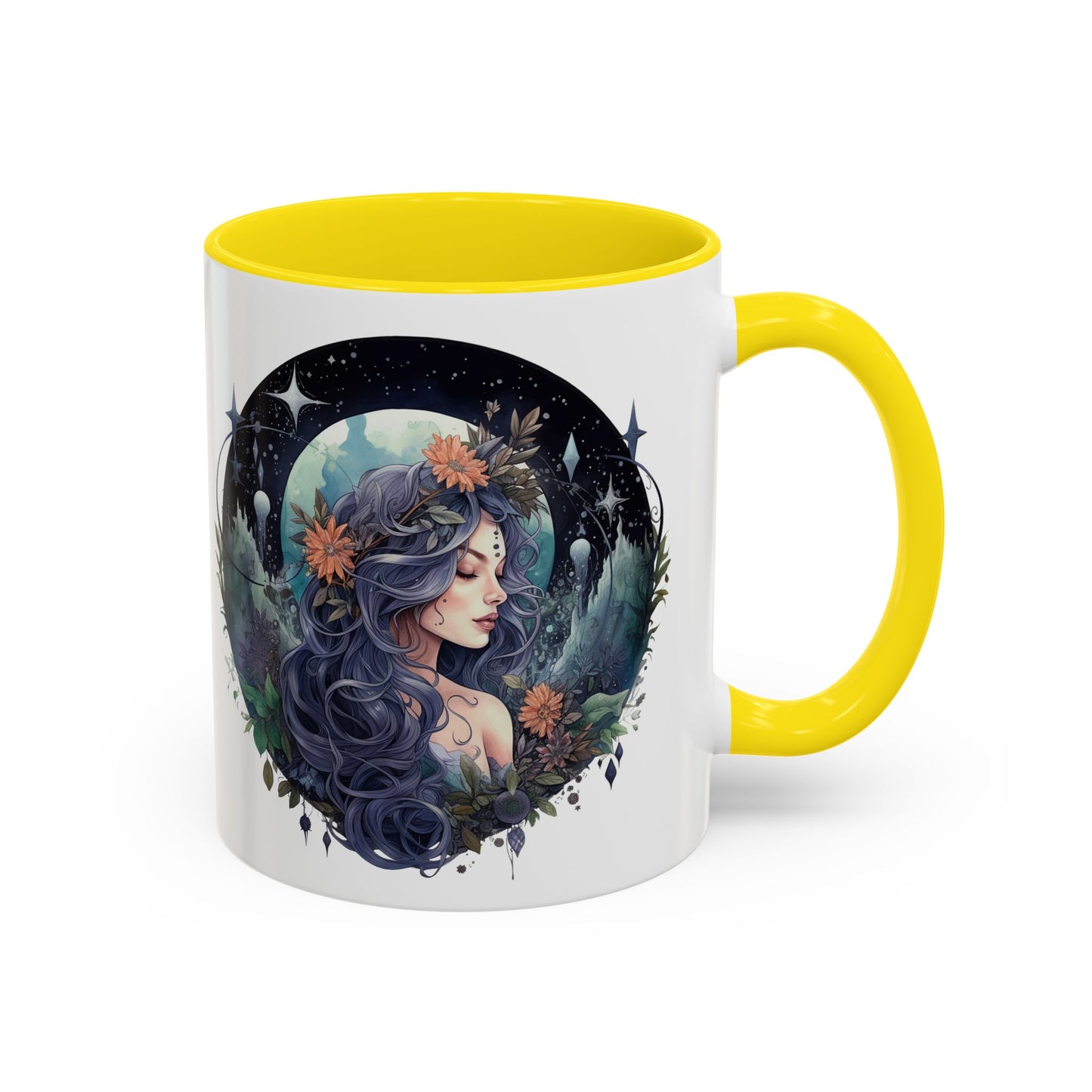 Whimsical Fairy Tale Coffee Mug, Enchanted Forest Gift, Ceramic Mug for Nature Lovers, Magical Coffee Cup, Artful Tea Mug