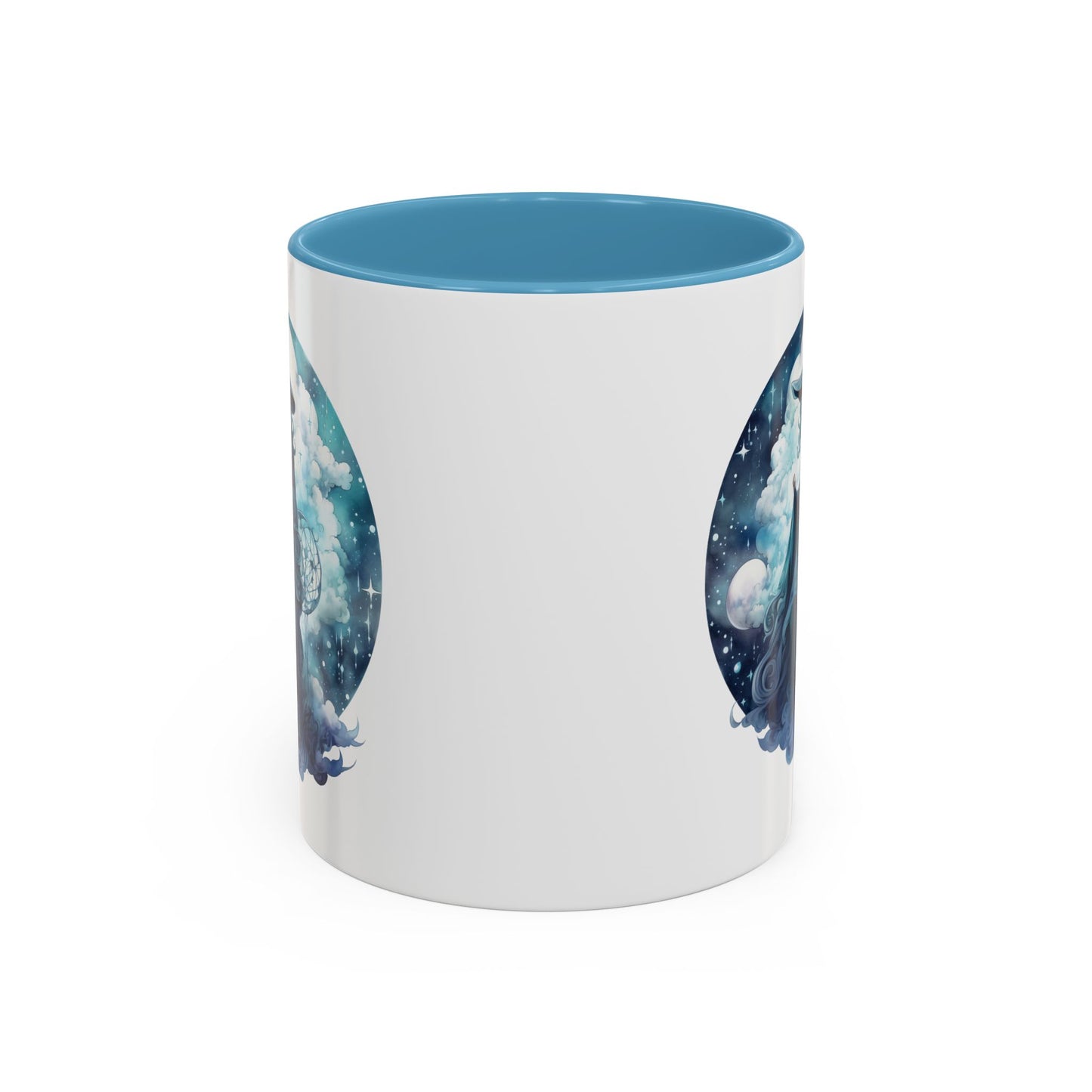 Celestial Dreamer Coffee Mug, Mystical Art Mug, Witchy Coffee Cup, Unique Gift for Her, Fantasy Mug, Astrology Theme