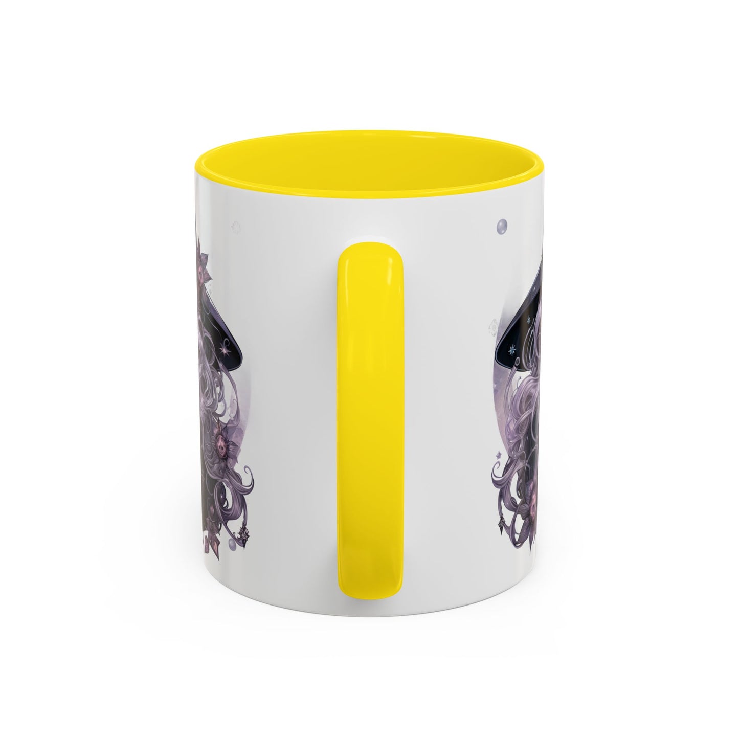 Mystical Witch Coffee Mug - Enchanting Floral Design, Black Accents, Perfect for Coffee Lovers, Gift for Witchcraft Enthusiasts, Ideal [...]