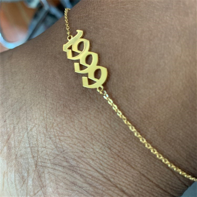 Stainless steel year chain