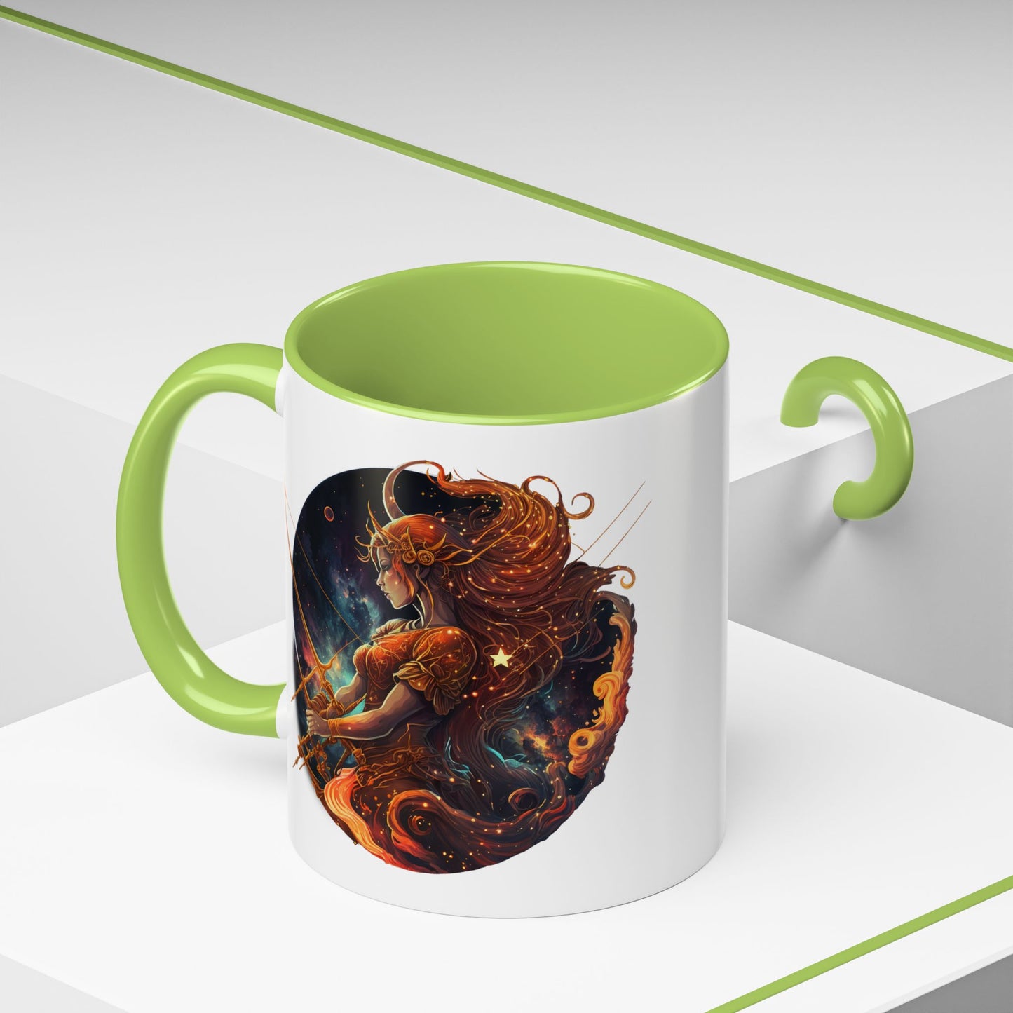 Celestial Goddess Coffee Mug | 11oz & 15oz | Mystical Gift for Coffee Lovers | Astrology Decor | Bohemian Kitchenware | Unique Art Mug