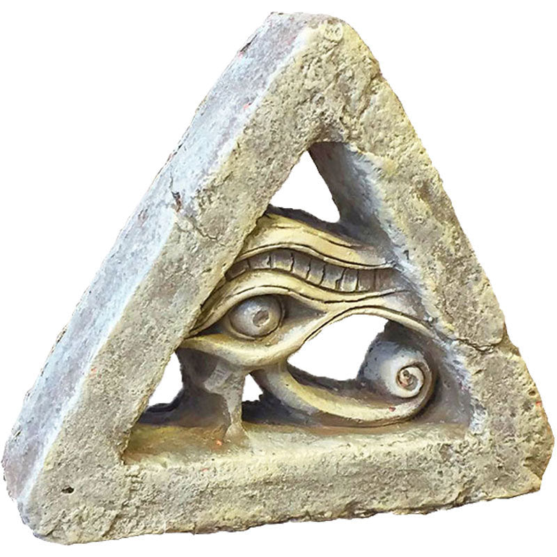 Égyptien oeil d'horus Figurine egypte Wedjat Statue Sculpture résine artisanat