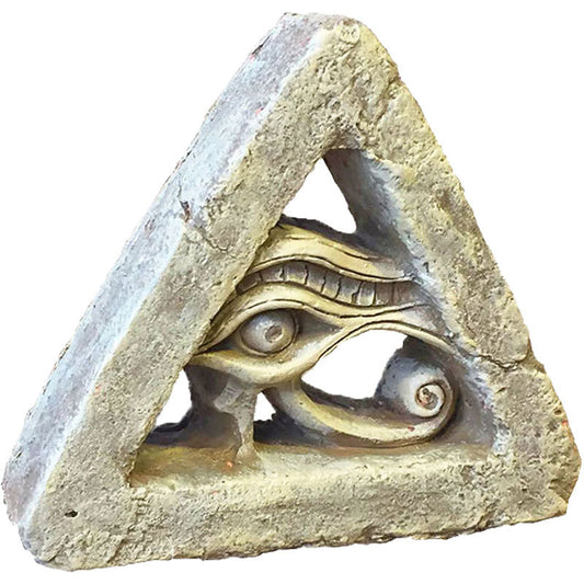 Égyptien oeil d'horus Figurine egypte Wedjat Statue Sculpture résine artisanat
