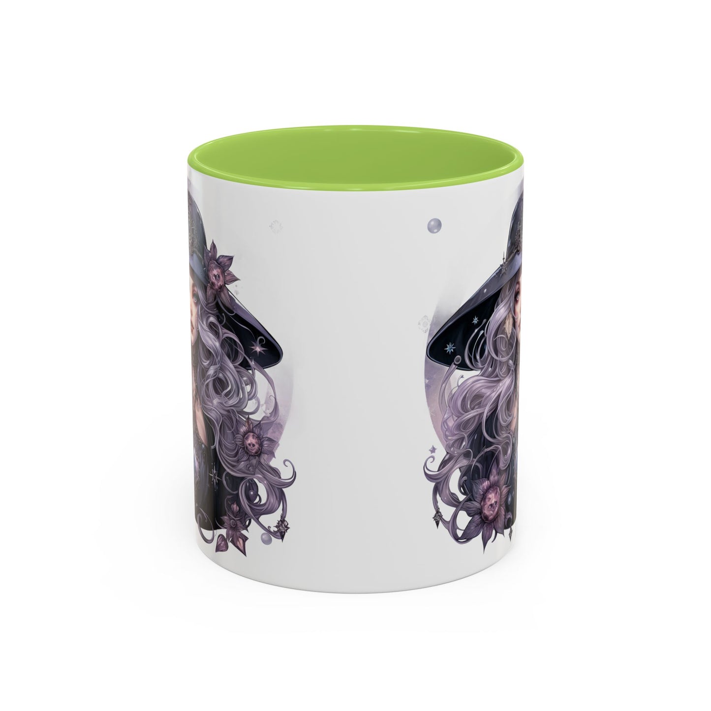 Mystical Witch Coffee Mug - Enchanting Floral Design, Black Accents, Perfect for Coffee Lovers, Gift for Witchcraft Enthusiasts, Ideal [...]