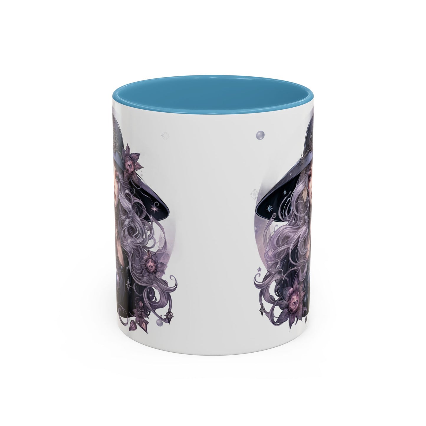 Mystical Witch Coffee Mug - Enchanting Floral Design, Black Accents, Perfect for Coffee Lovers, Gift for Witchcraft Enthusiasts, Ideal [...]