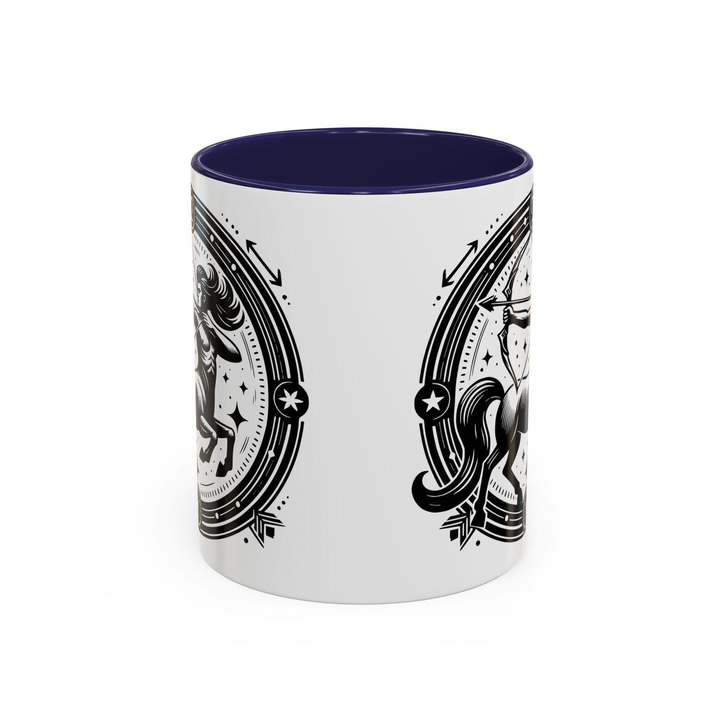 Zodiac Unicorn Coffee Mug, Astrology Gift, Horoscope Cup, Black Accents, Unique Unicorn Mug for Coffee Lovers