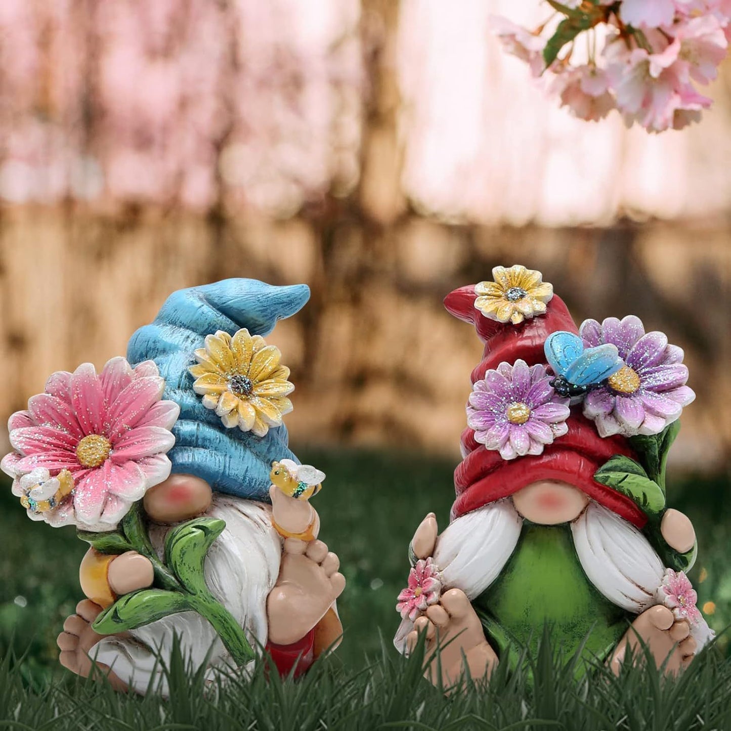 Resin Crafts Flower Elf Statue