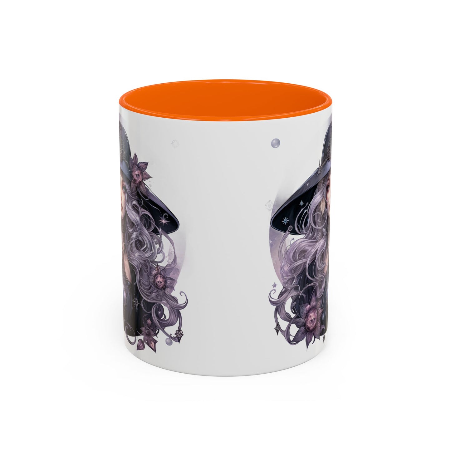 Mystical Witch Coffee Mug - Enchanting Floral Design, Black Accents, Perfect for Coffee Lovers, Gift for Witchcraft Enthusiasts, Ideal [...]