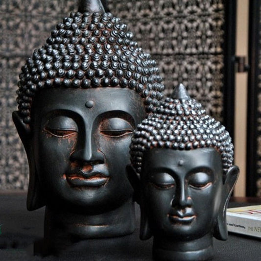 Old Resin Zen Ornaments Buddha's First Home Decoration
